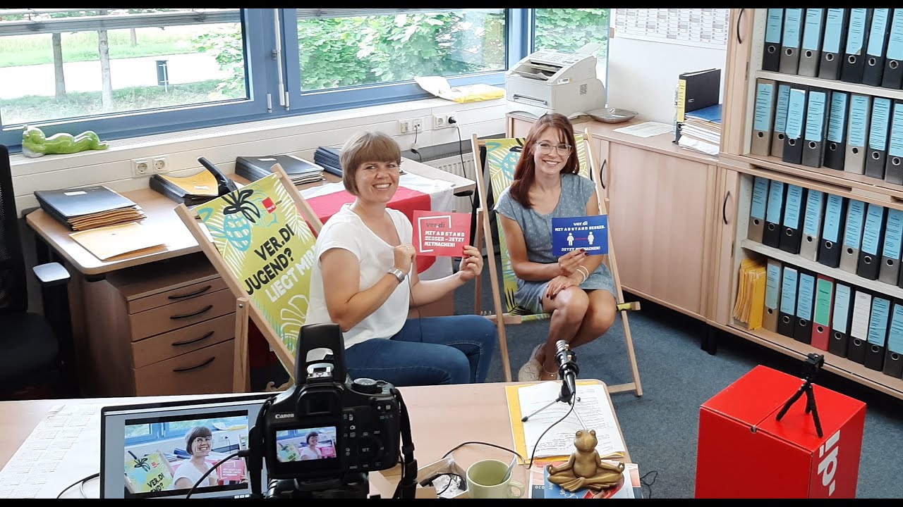 ver.di zu Besuch - Deutsche Post AG Betrieb Straubing (Tarifkampagne der Deutschen Post AG 2020)