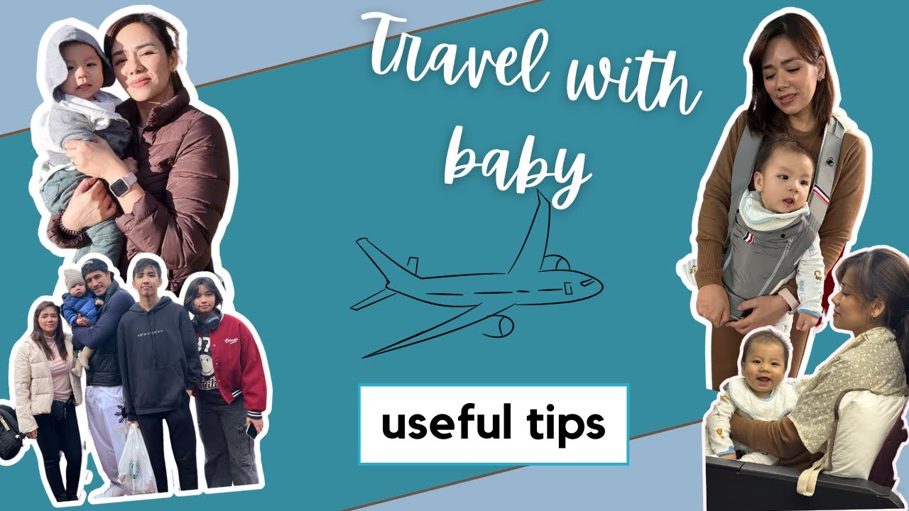 How to travel with your baby (Luc's first out of the country trip) | Danica Sotto-Pingris