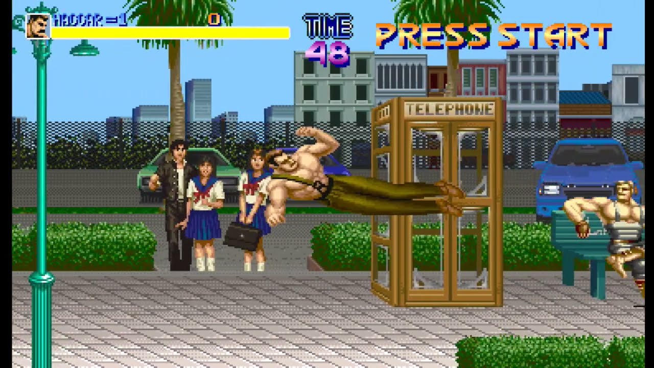 STREET FIGHTER 89: THE FINAL FIGHT - ( OPENBOR ) - [ HAGGAR ] - FULL PLAYTHROUGH