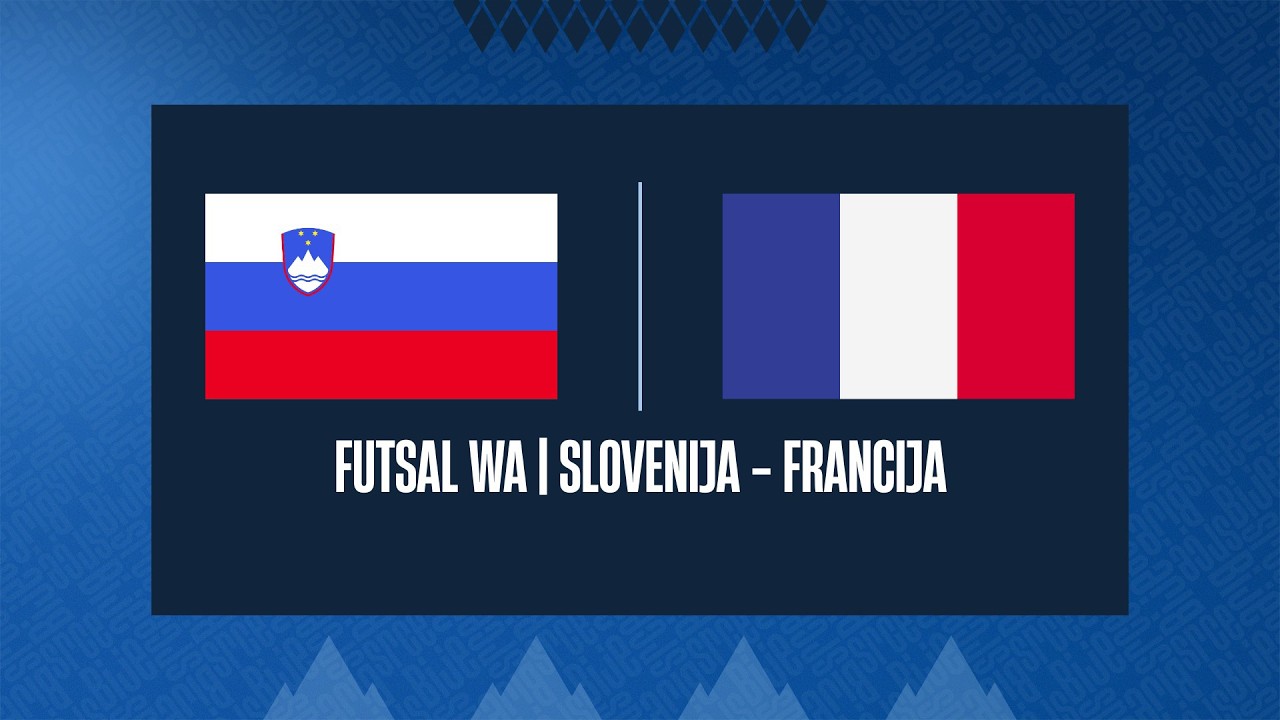 Slovenija - Francija | Kvalifikacije za #WEUROFutsal 2027 | STREAM