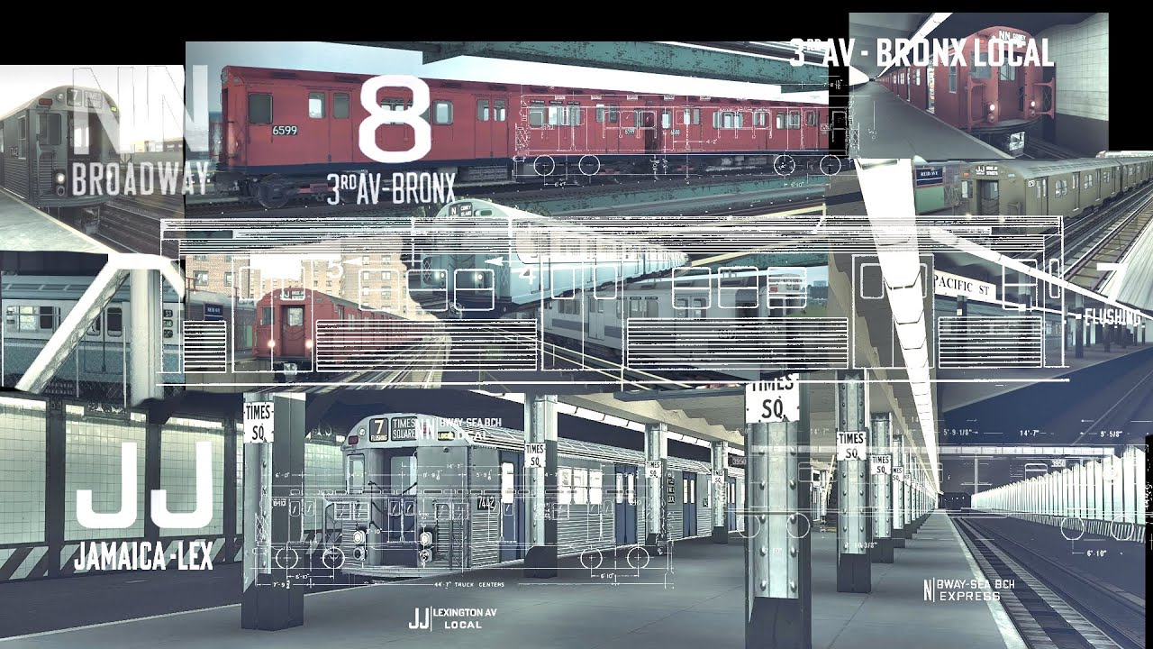 OpenBVE NYC Subway 