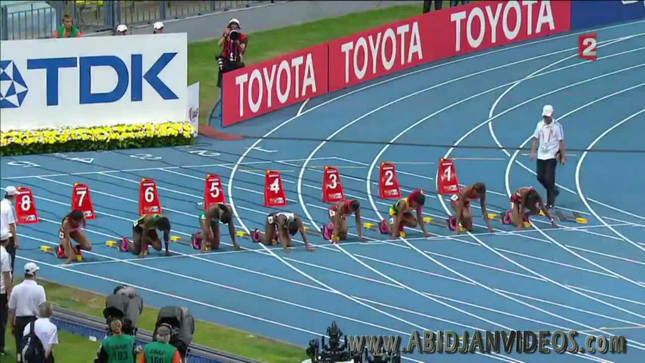 Murielle Ahouré - Double Vice-Championne du Monde ( Moscou, Août 2013)