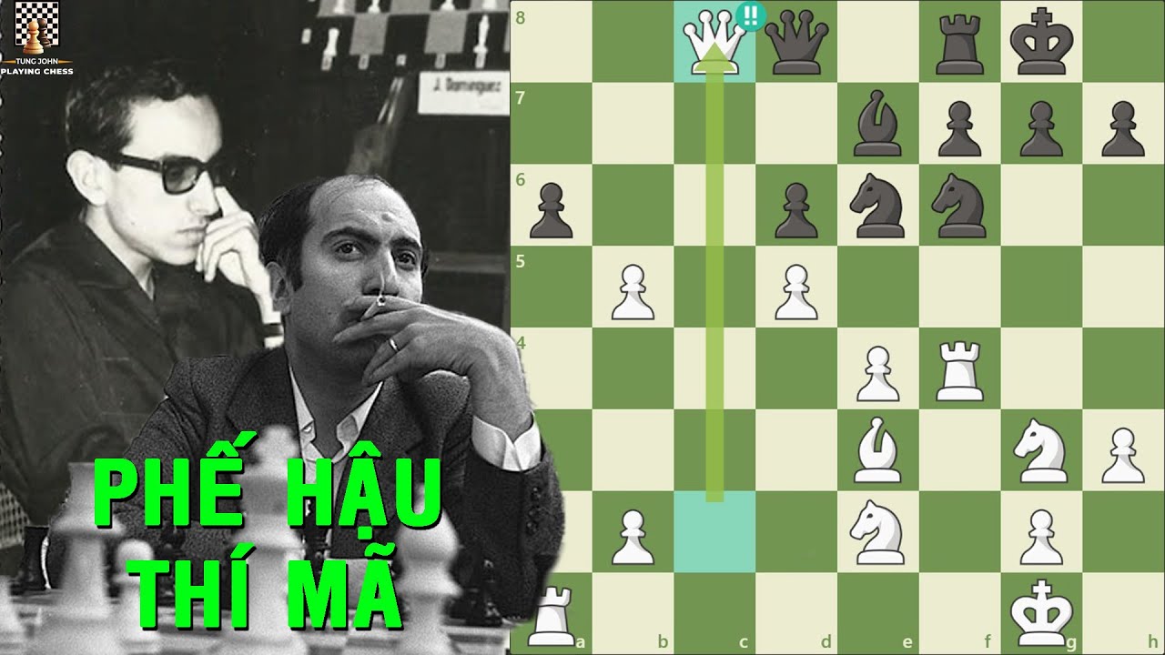 Một Kiện Tướng Cả Gan Phế Hậu, Thí Mã Trước Vua Cờ Phù Thủy Mikhail Tal Và Cái Kết... - TungJohn