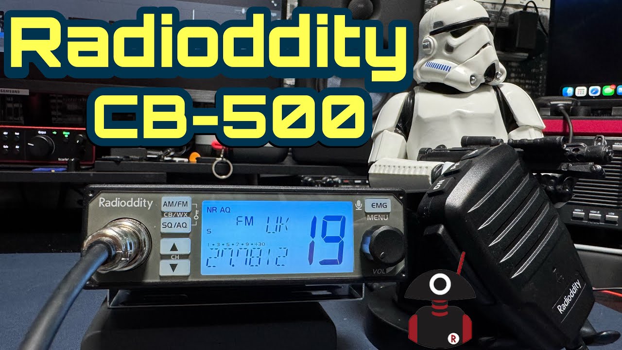 Радиостанция RADIODDITY CB 500 10/11/12 м AM FM CB
