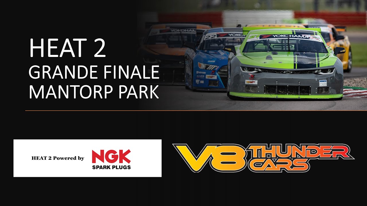 V8 THUNDER CARS | LIVE | GRANDE FINALE  | MANTORP PARK - Race 2