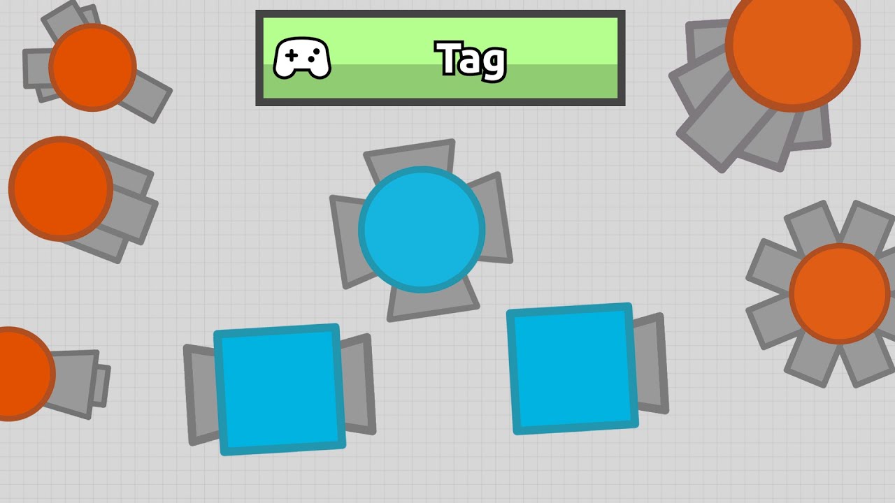 Triple Drones Turnaround - Diep.io Tag