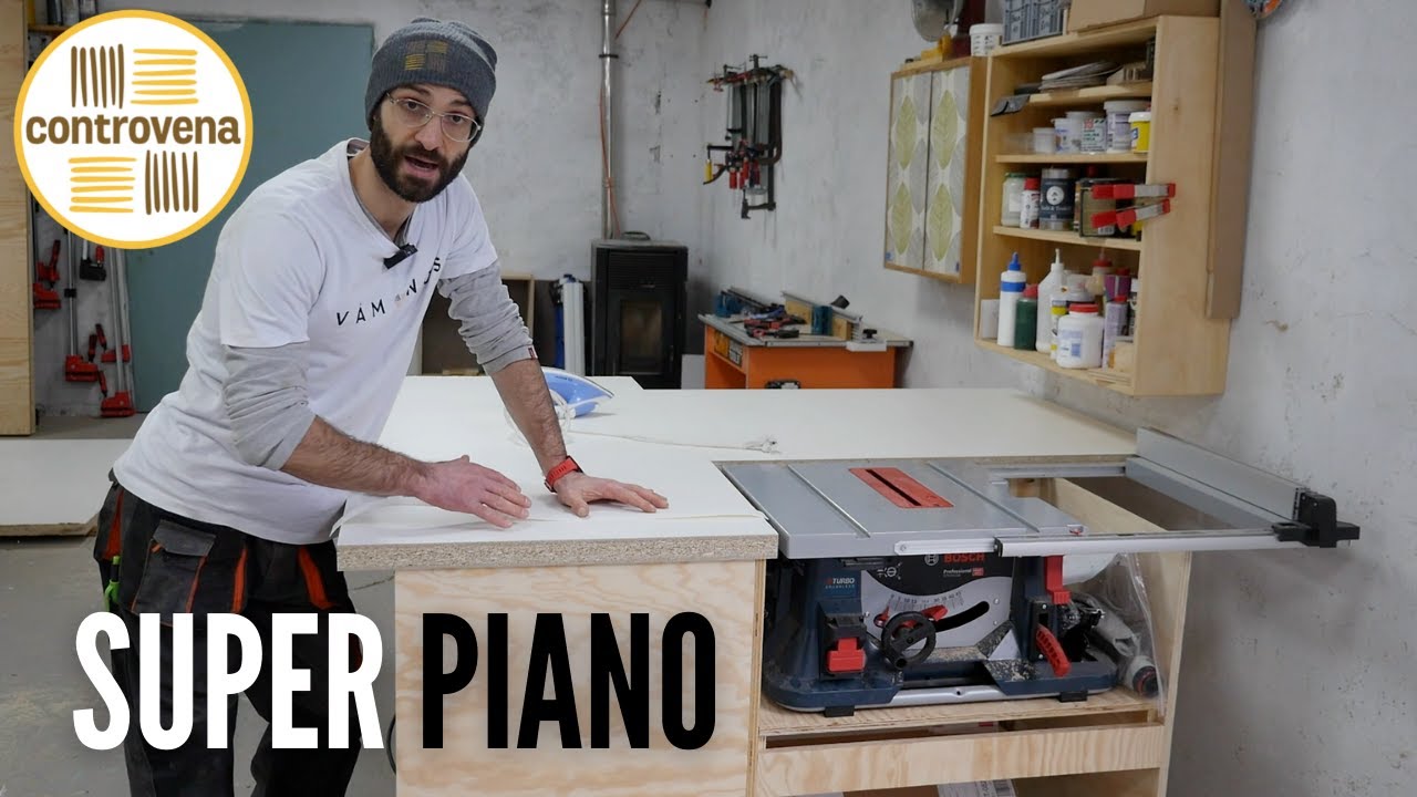 BANCO SEGA: ESTENSIONE PIANO | Falegnameria, fai da te e lavorazione del legno