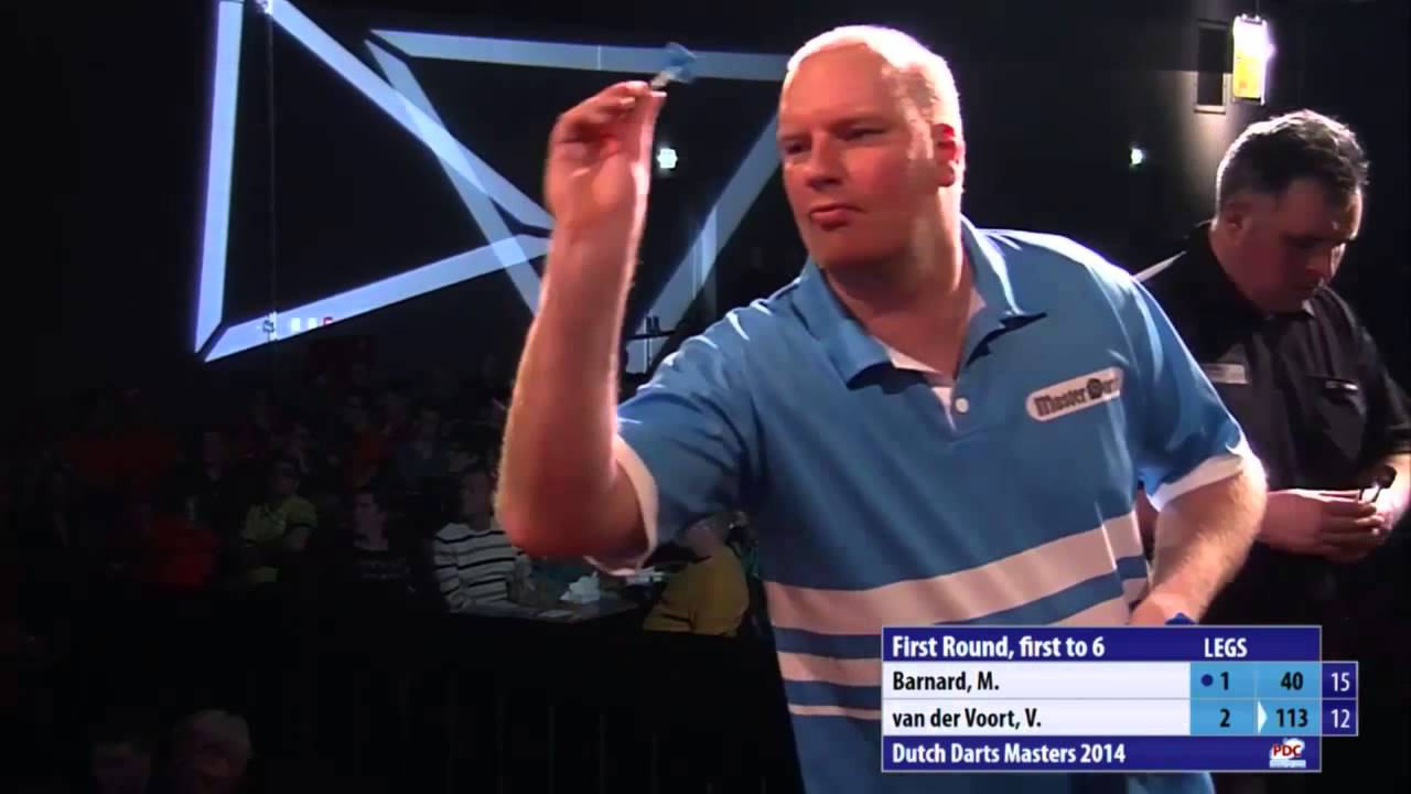 Dutch Darts Masters 2014 First Round Michael Barnard v Vincent van der Voort