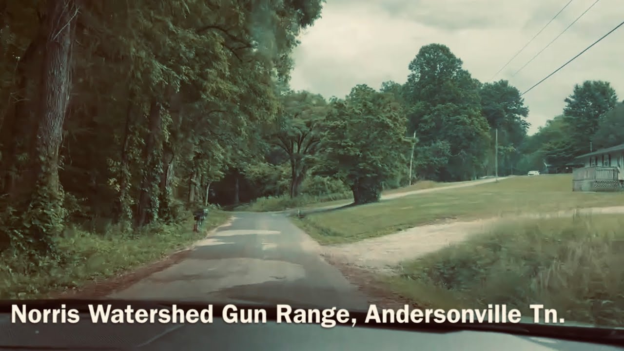 Driving In To The Norris Watershed Gun Range | Norris, Tennessee