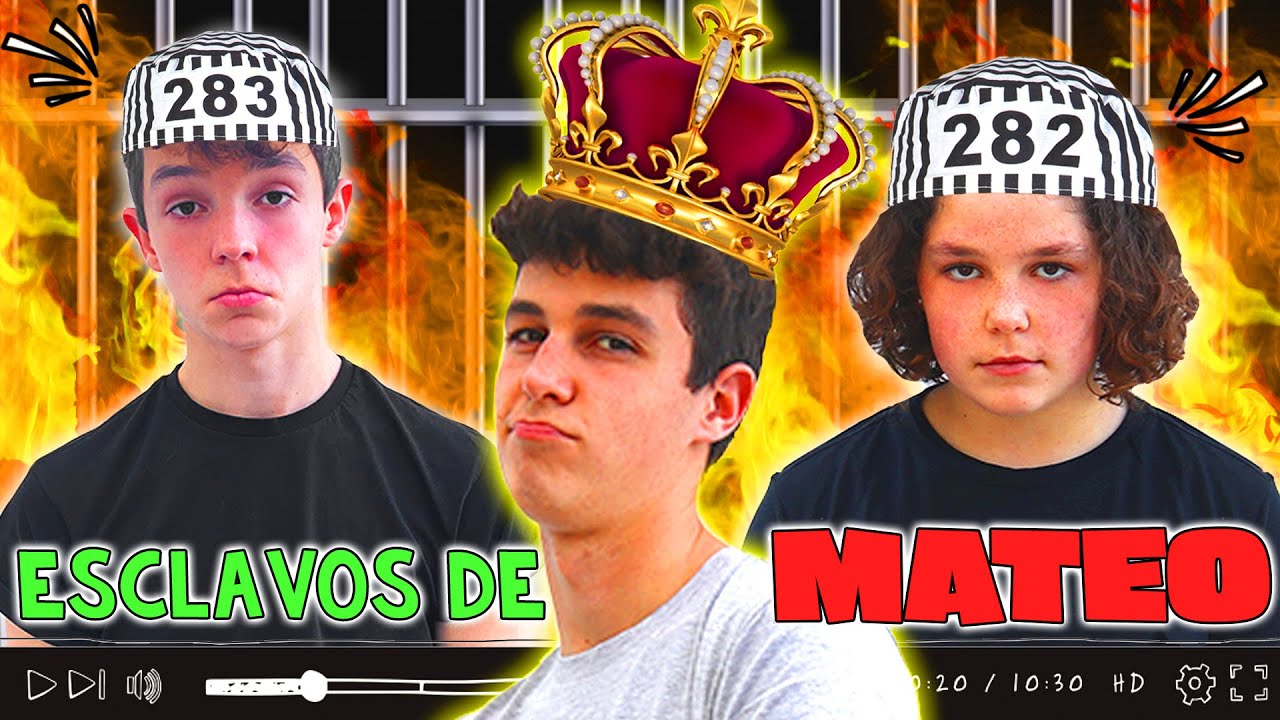 24 HORAS siendo ESCLAVOS DE MATEO HAACK 😱 Daniela y Hugo dicen SI a TODO por un dia ⚠️
