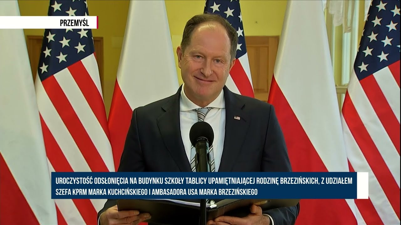 Ambasador USA w Przemyślu: mój ojciec Zbigniew Brzeziński nigdy nie przestał walczyć o Polskę