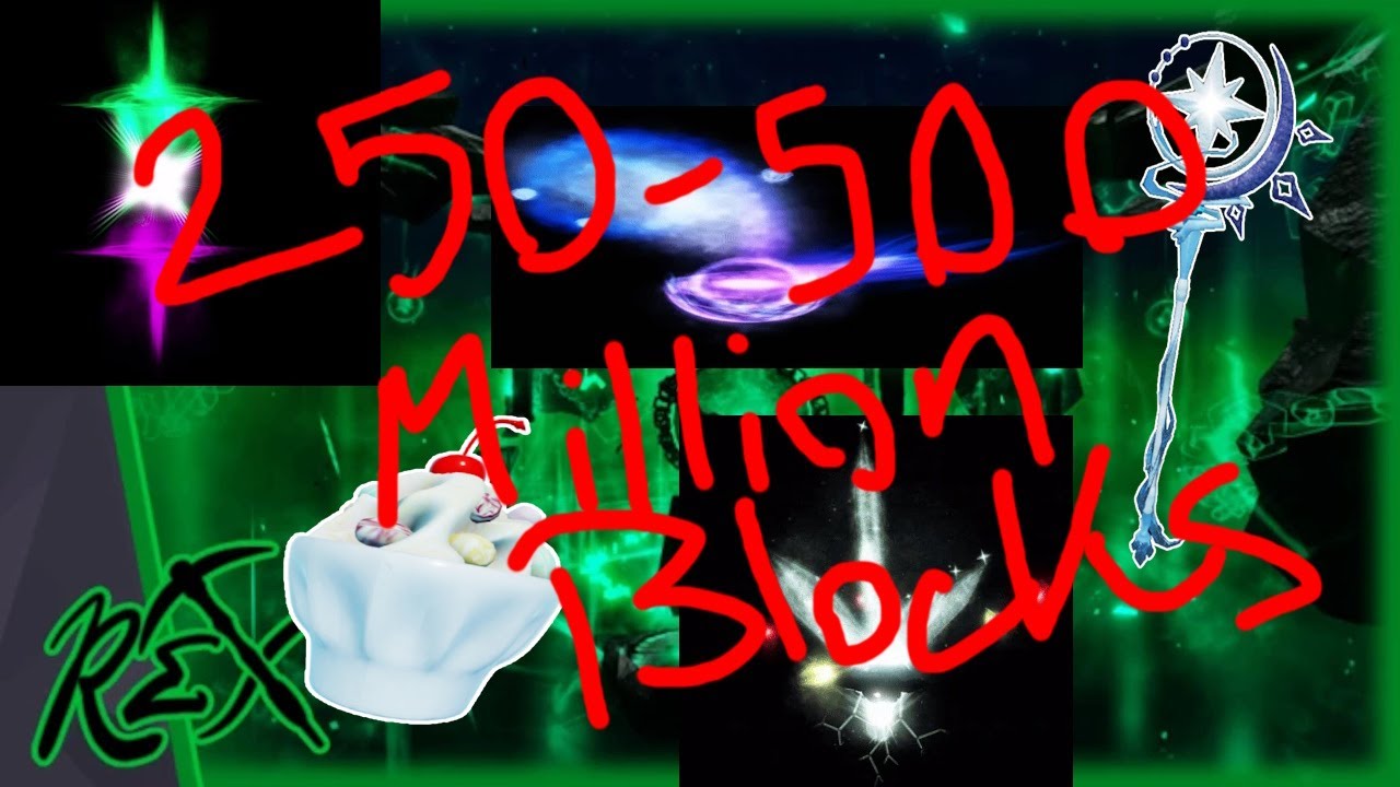 The REx: Reincarnated Escapade (250-500 Million Blocks Mined) (Ore Compilation 2)