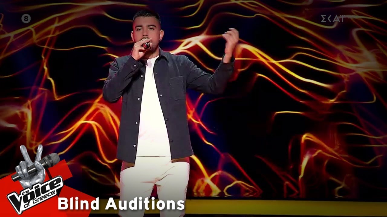 Μπάμπης Ευδαίμων - «Ένα Τσιγάρο Διαδρομή» | The Voice of Greece | 10η Σεζόν