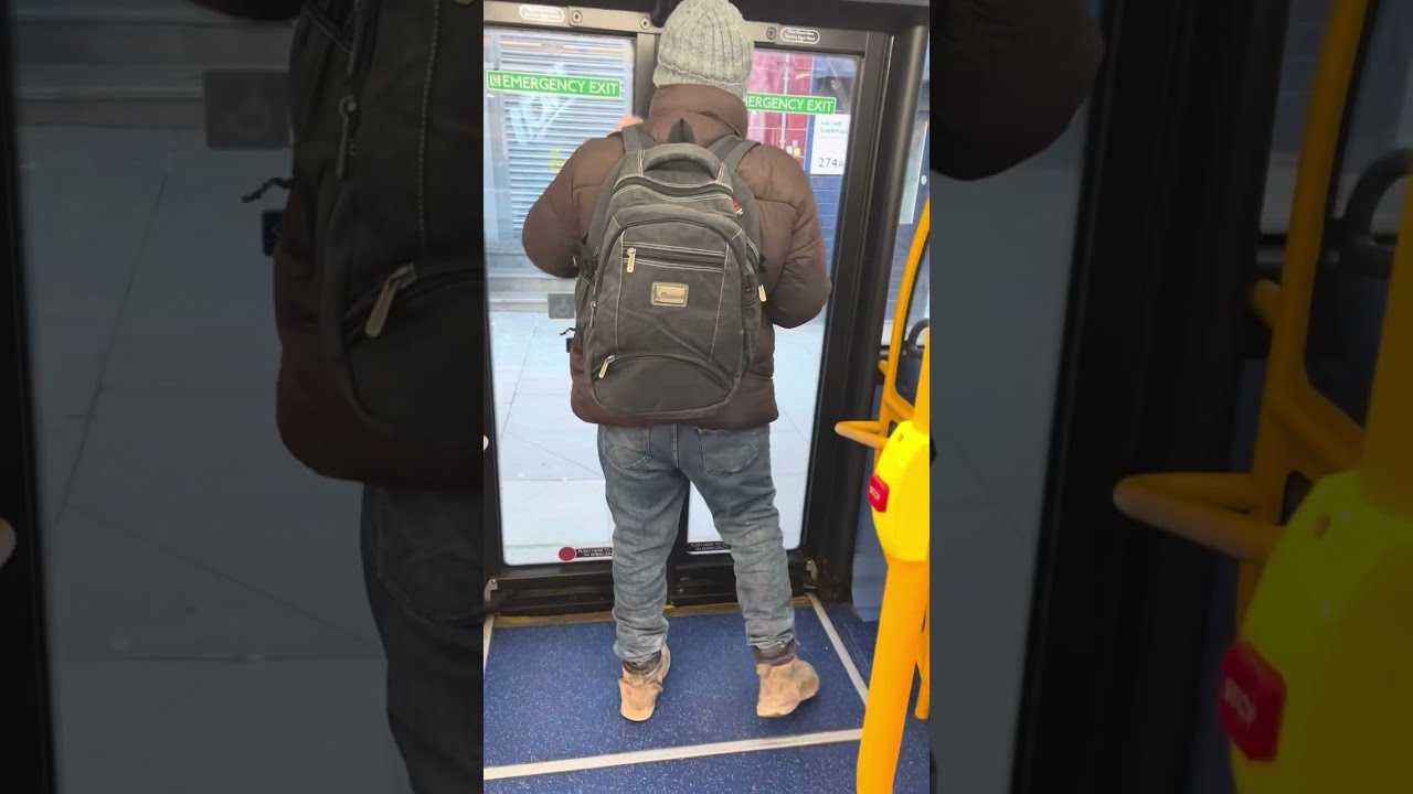 London Bus Rear Doors Compilation (2)