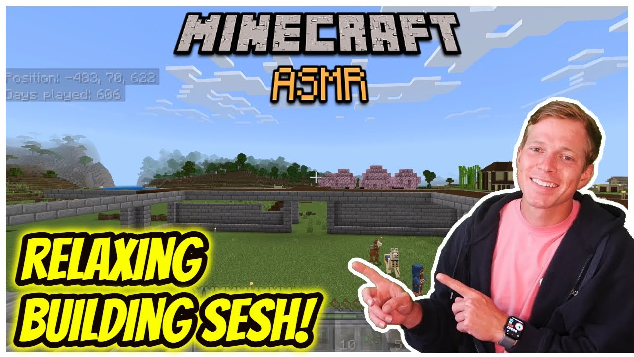 Minecraft ASMR | Relaxing Building Sesh! - Whispering