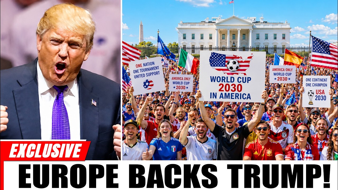 Millions of Europeans Back Trump&rsquo;s Call for an America-Only World Cup