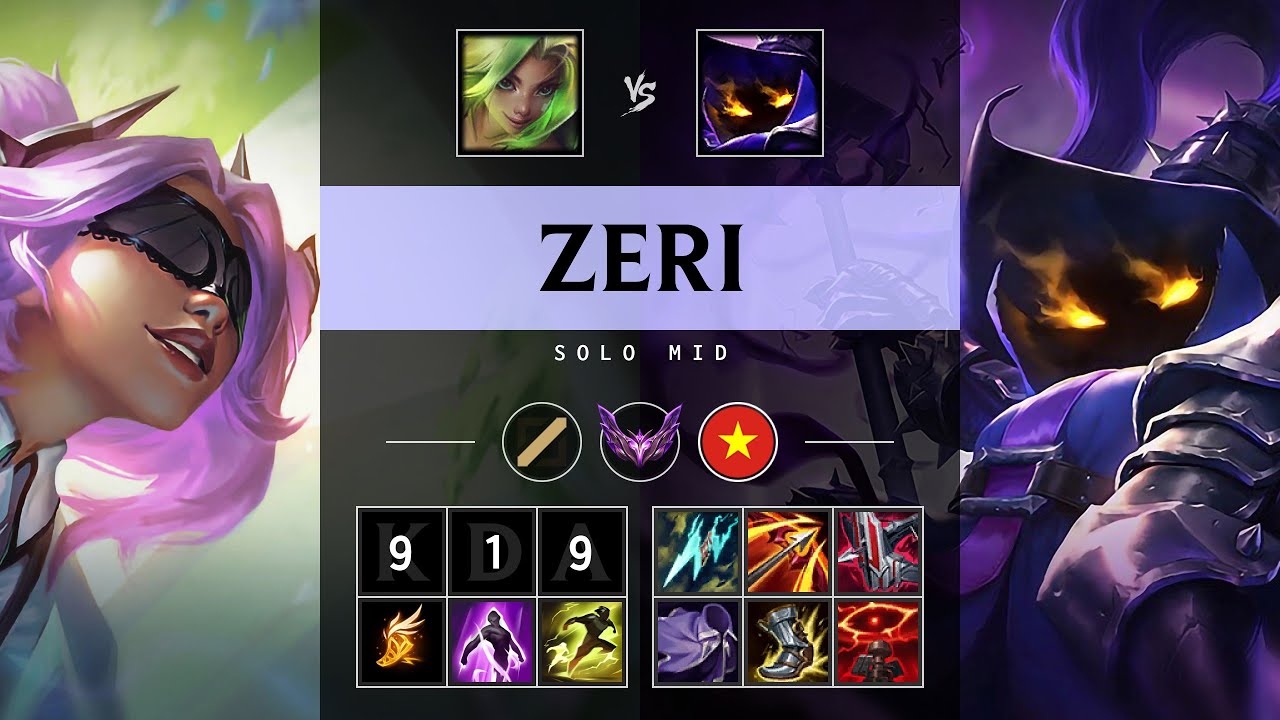 Zeri Mid vs Veigar - VN Master Patch 25.06