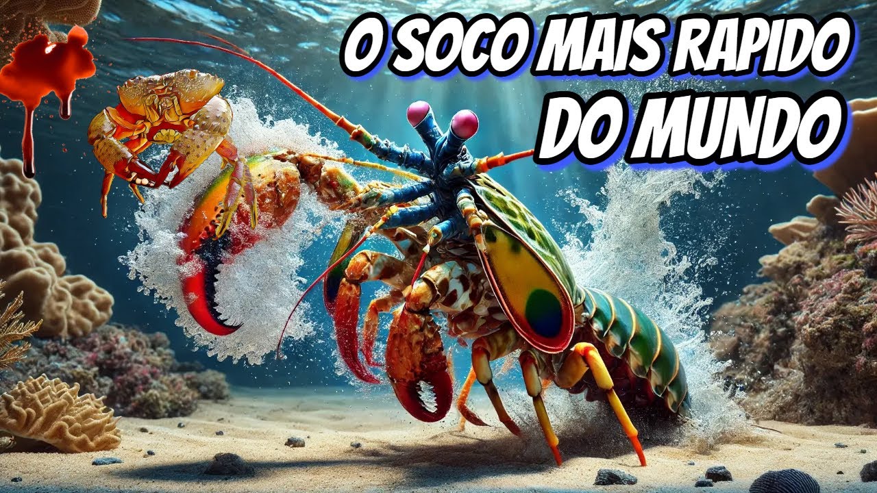 CONHE&Ccedil;A O Animal Mais MORTAL DO OCEANO: A LAGOSTA BOXEADORA