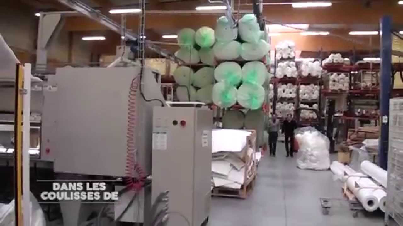 Fabrication des matelas - Etape 1 - Fabrication des plateaux