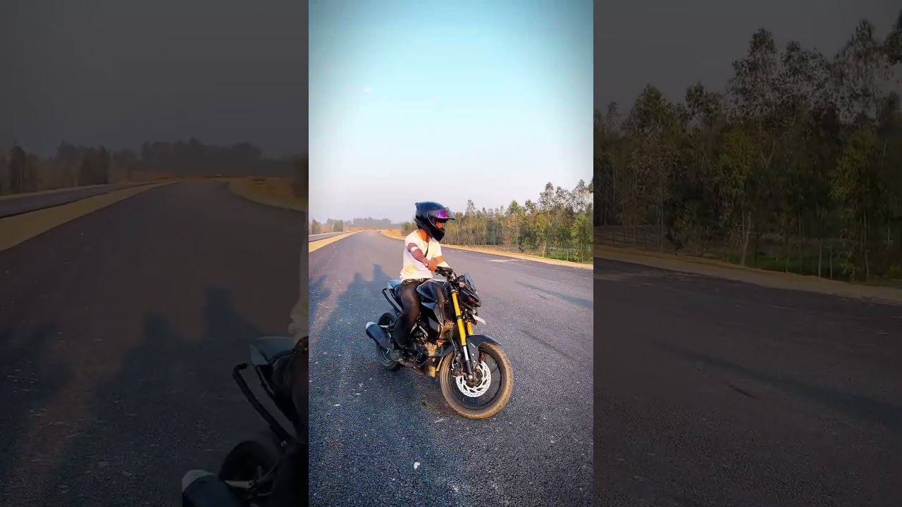 Never give up💀 #crash #accidentnews #yamaha #mt15 #mt15lover #viralvideo #viralreels #trending