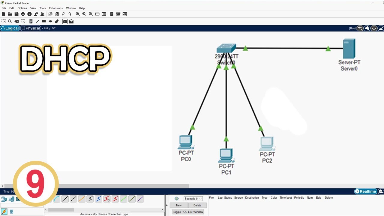 DHCP-сервер в Cisco Packet Tracer (объяснение)