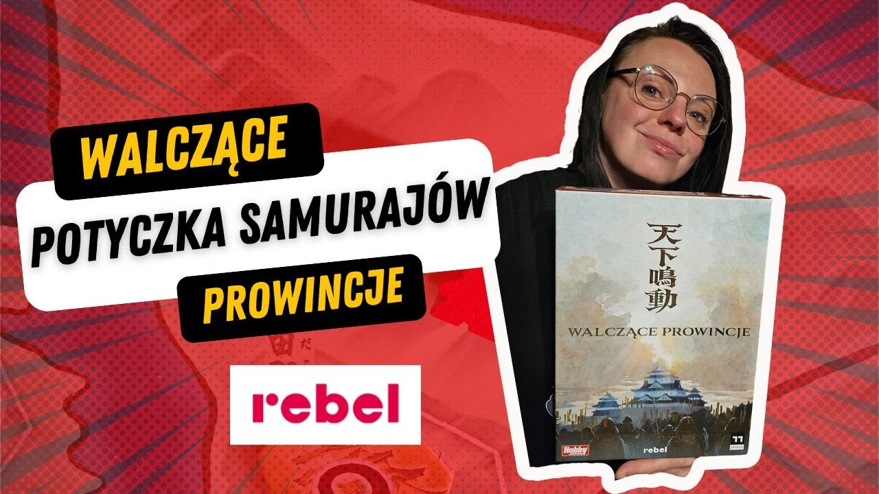 MadzioraGra #65 | Walczące Prowincje | zapowiedź Rebela | zasady gry i rozgrywka
