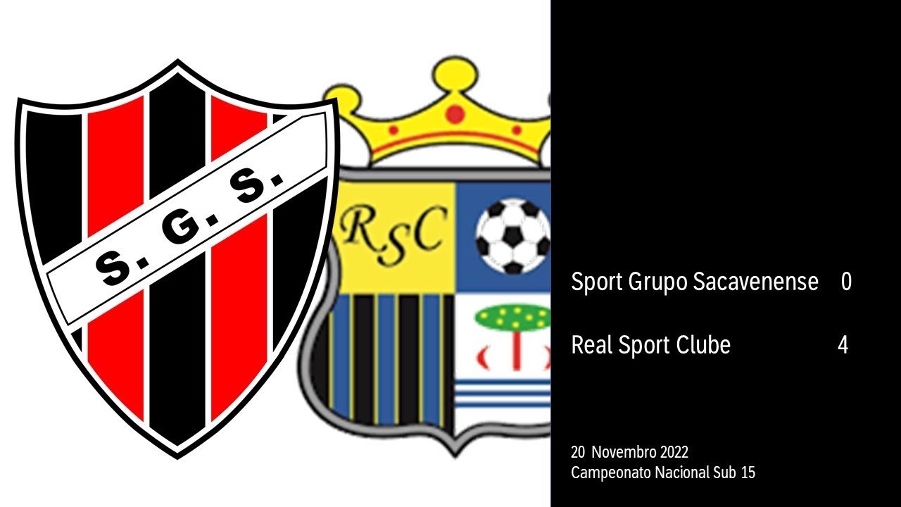 SG Sacavenense Real SC - Campeonato Nacional Sub15