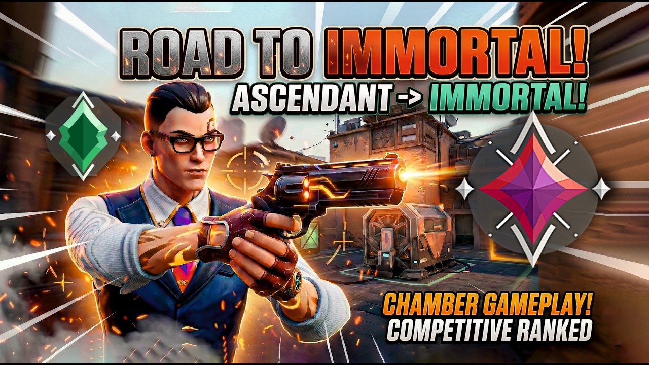 Road to Immortal ⚡ Ascendant Competitive Live | VALORANT Ranked