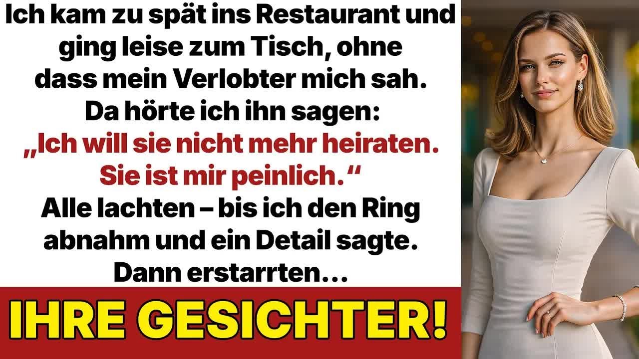 Mein Verlobter beendete die Hochzeit öffentlich und nannte mich peinlich  Meine Antwort…