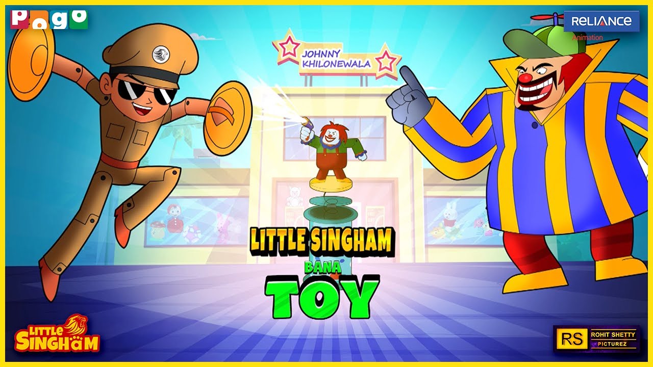 Little Singham Bana Toy | Jungli Joker’s Khilona Yantra Attack | Pogo TV | Kids Cartoon
