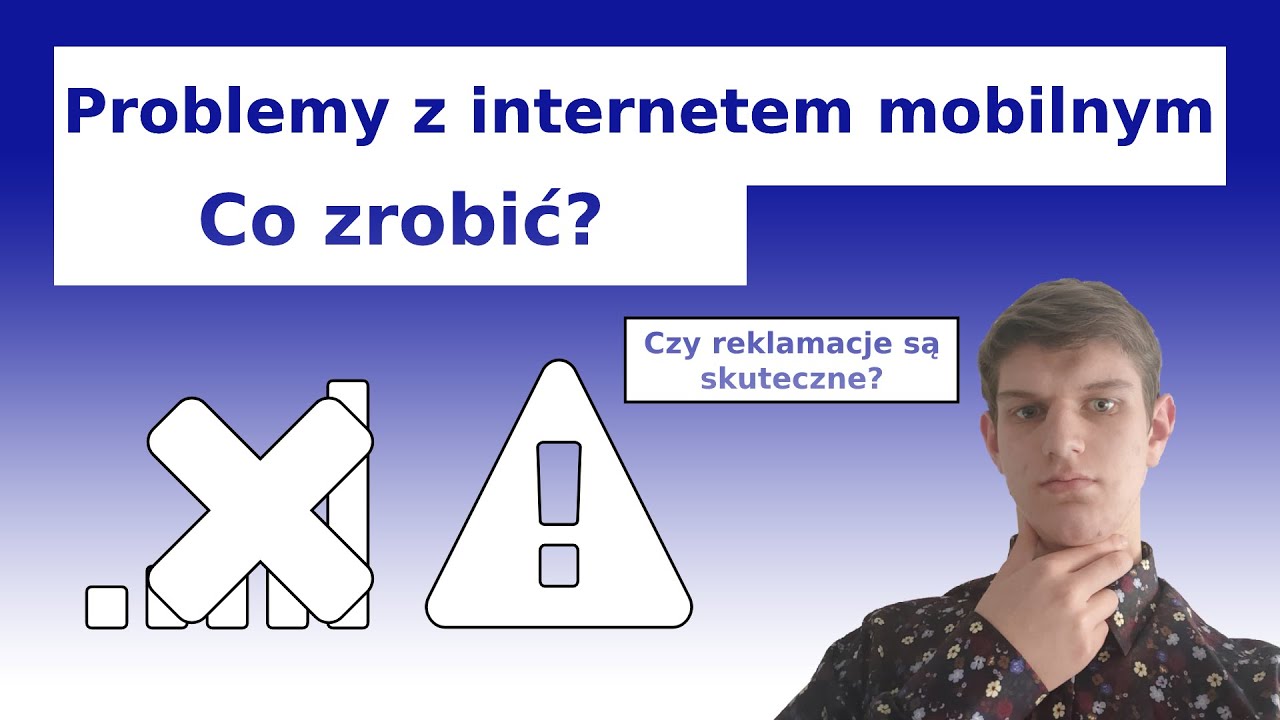 Problemy z internetem mobilnym(5G, LTE, 3G)? Co zrobić?
