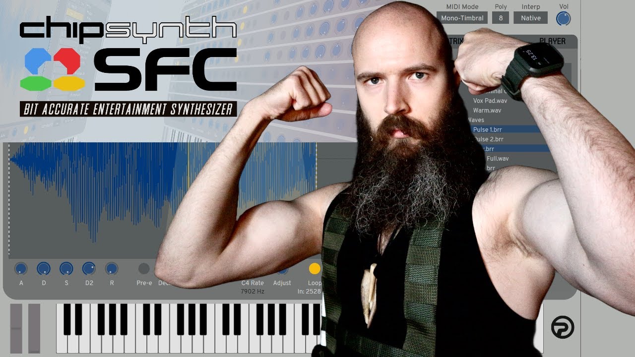 Plogue Chipsynth SFC &ndash; Demo & Review &ndash; All Presets