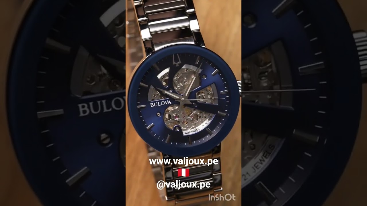 RELOJES PERU : BULOVA 96A204 www.valjoux.pe