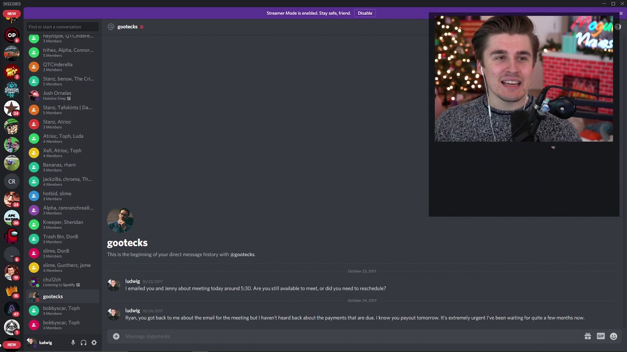 Ludwig talks about his experience editing for Cross Counter TV