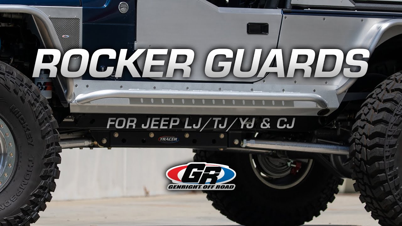 What Should Be The FIRST UPGRADE On Your Jeep Wrangler? A Close Look At GENRIGHT Rock Sliders!