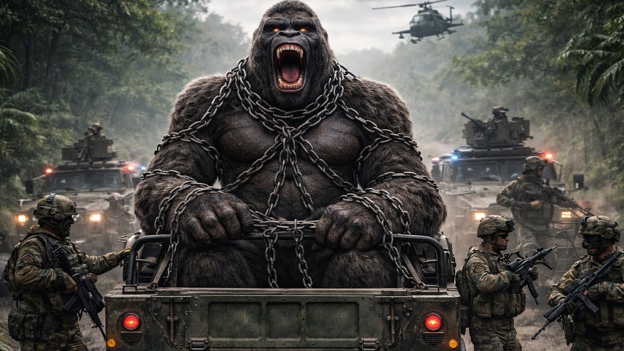 KING KONG: The Jungle King | Emotional Action Story | AI Movie | AI War Movies