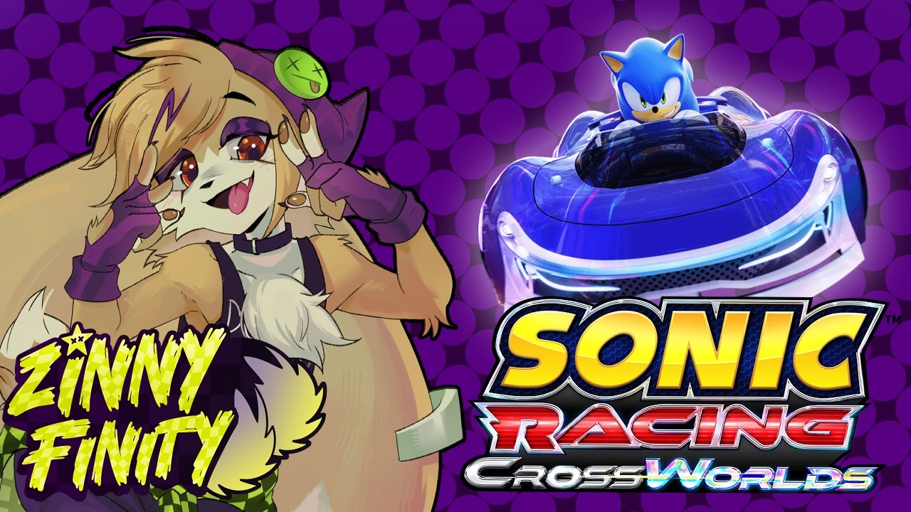 Zinny Plays Sonic Racing: Crossworlds || Open Lobby VOD