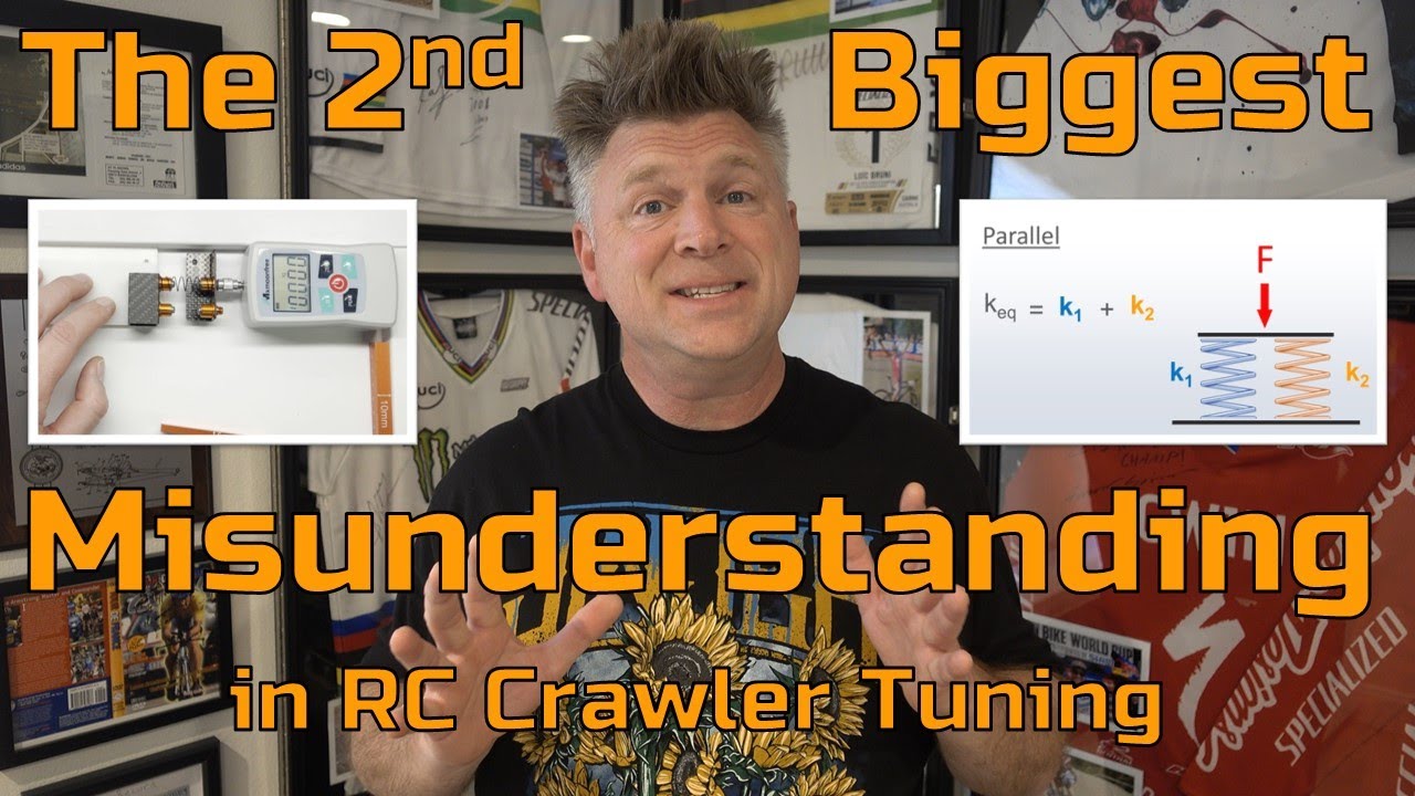 Springs + Hairbands = 2nd Biggest Misunderstanding in RC Crawler Tuning