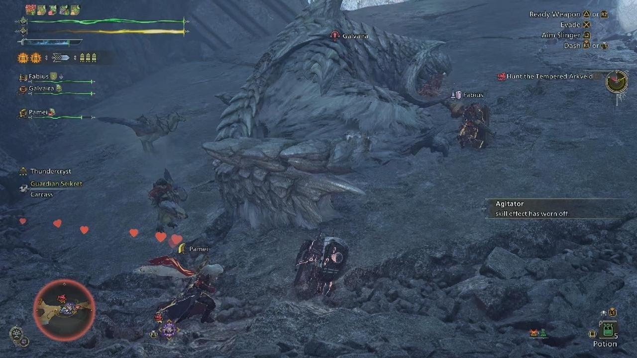 MH Wilds with Master Legato