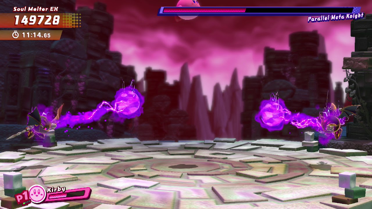 Kirby Star Allies Boss 24 - Parallel Meta Knight