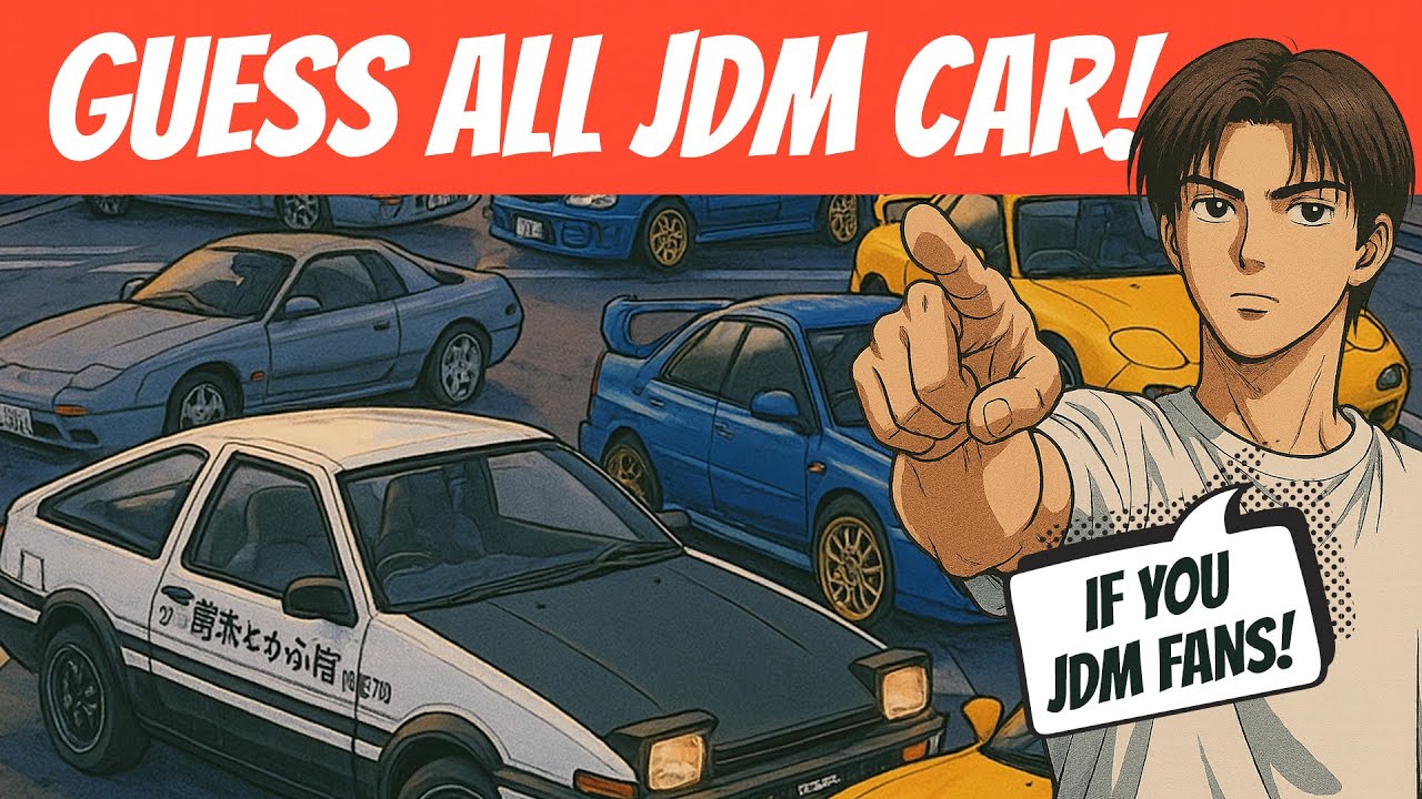Only True JDM Fans Can Name All These Cars!