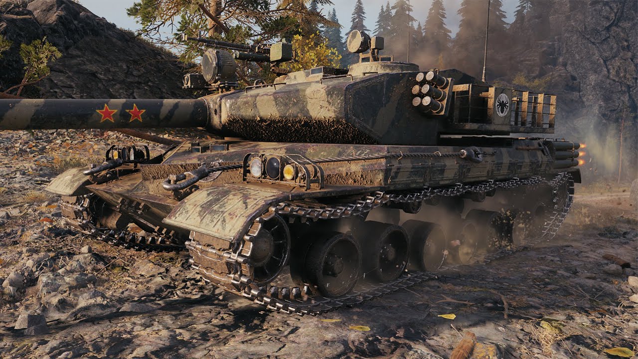 BZ-75 • Реактивная Дубина • World of Tanks