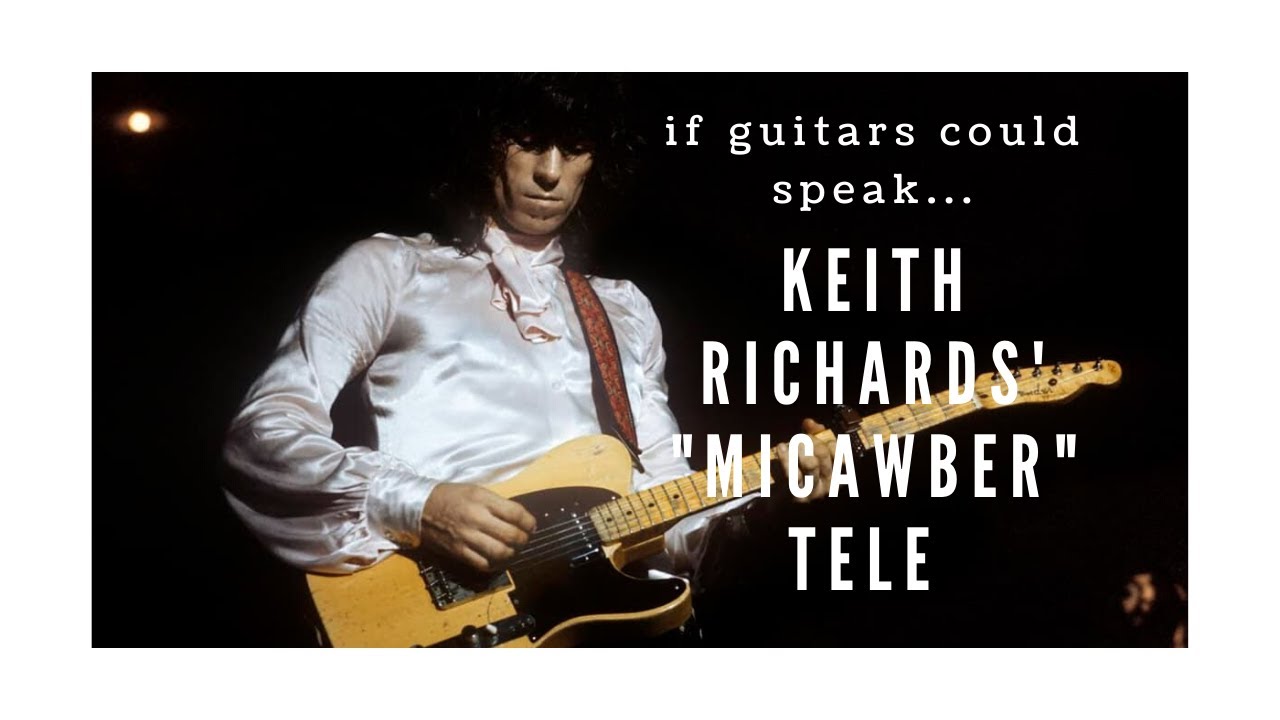 Telecaster «Micawber» Кита Ричардса — Если бы гитары могли говорить... №2