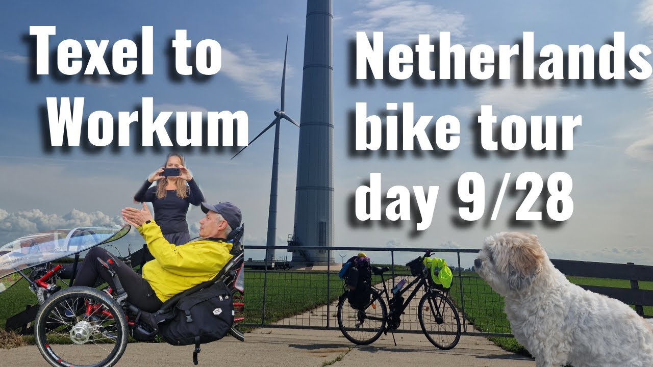 Day 9 of the 28 days bike tour around the Netherlands, Cycling from Texel to Workum
