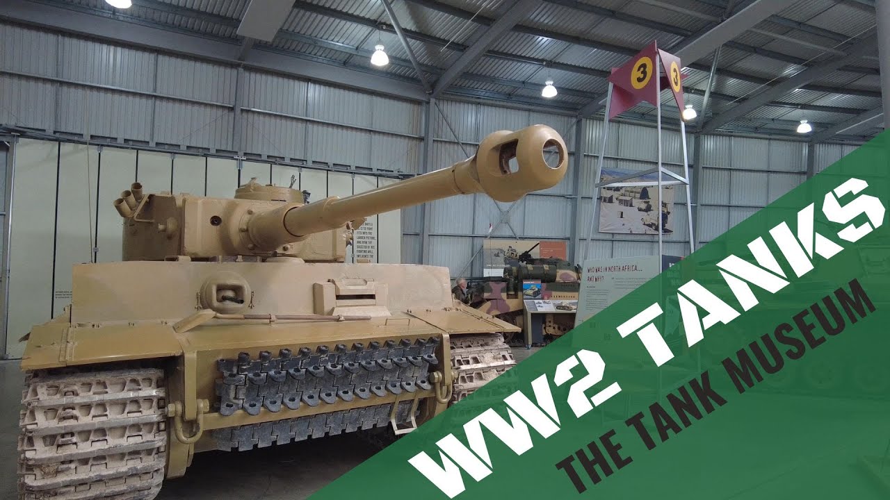 Bovington Tank Museum Tour - WW2 Tanks