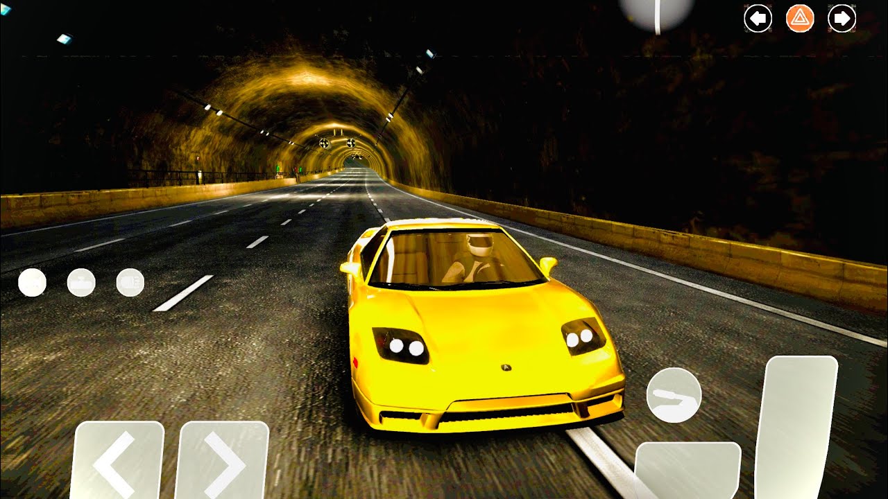 332HP Honda NSX driving through traffic in Brazil with Lofi - highway racers pro