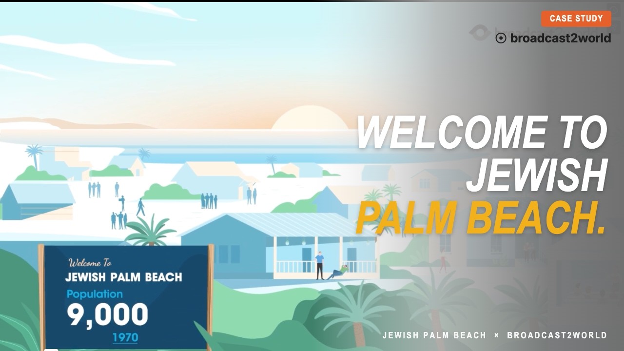 Powerful Storytelling in Fundraising Video Production: The Jewish Palm Beach Case Study