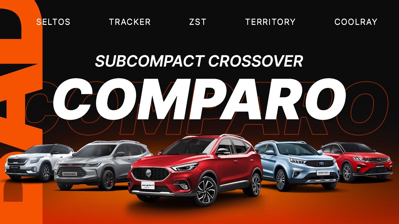 2022 Crossover Comparo Geely Coolray Vs Ford Territory Vs MG ZST Vs Kia Seltos Vs Chevrolet Tracker