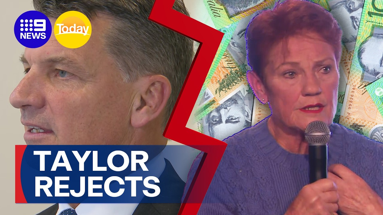 One Nation secures $1 Million campaign blitz as Coalition snubs seat deal | 9 News Australia