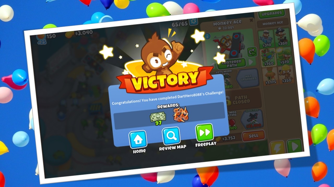 Bloons TD6 - Daily challenge 13/03/26 (WIN)